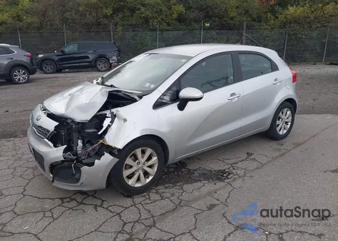 2013 Kia Rio Ex из США, поврежденный, VIN KNADN5A33D6137457